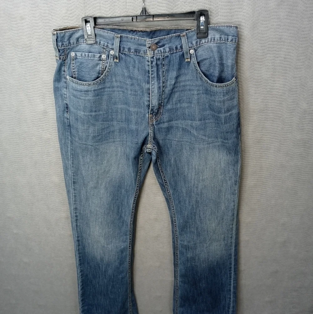 Levi's 527 slim men's blue jeans sz 36x34 Rise 11